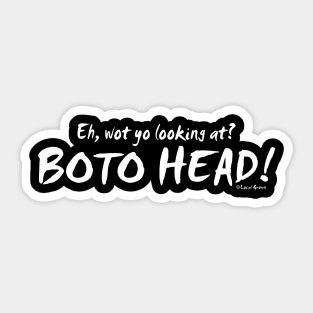 Boto Face Local Style Sticker